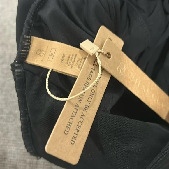 SHAPELLX Women's One Piece Swimsuit Tummy Control Ruched Full Coverage V Neck - Picture 9 of 9